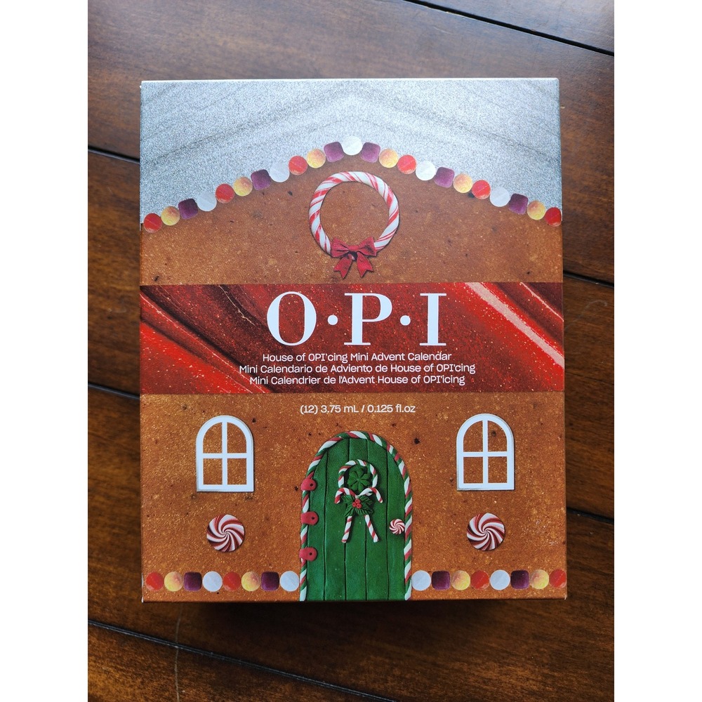 OPI House of OPI'cing 2025 Mini Advent Calendar 12 Piece Holiday Nail Polish Set